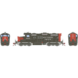 Athearn Genesis #ATHG82827 HO GP9E Locomotive with DCC & Sound, SP #3882 Athearn Genesis #ATHG82827 HO GP9E Locomotive with DCC & Sound, SP #3882