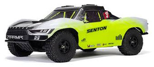 ARRMA #ARA4303V4T1 Senton 223S BLX 4X4 Short Course Truck-Yellow ARRMA #ARA4303V4T1 Senton 223S BLX 4X4 Short Course Truck-Yellow