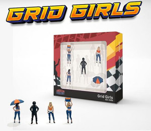 American Diorama #2406 1/64 Grid Girls