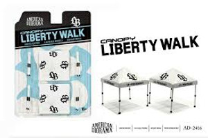 American Diorama #AD2416 1/64 Liberty Walk Canopy Set American Diorama #AD2416 1/64 Liberty Walk Canopy Set