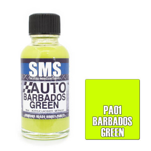 SMS # PA01 Auto Colour BARBADOS 30ml
