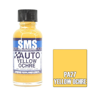 SMS # PA27 Auto Colour Yellow Ochre 30ml SMS # PA27 Auto Colour Yellow Ochre 30ml