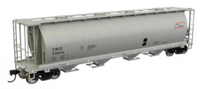 Walthers Mainline # 910-7890 HO 59' Cylindrical Hopper Canadian National International Service CNIS #376043 Walthers Mainline # 910-7890 HO 59' Cylindrical Hopper Canadian National International Service CNIS #376043