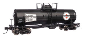 Walthers Mainline # 910-48419 HO 36' 10,000-Gallon Insulated Tank Car w/Large Dome, Bolted Jacket  Koppers Chemicals KPCX #3212