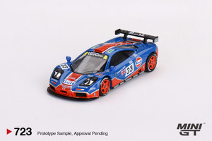 Mini GT #MGT00723 1/64 McLaren F1 GTR #33 1996 Le Mans