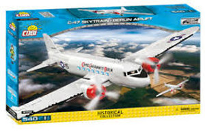 Cobi #5702 C-47 Skytrain-Berlin Airlift-540 pces Cobi #5702 C-47 Skytrain-Berlin Airlift-540 pces