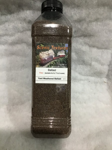 Scenic Textures #BF2 Fine Yard Weathered Ballast-1 Litre