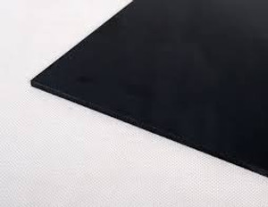 Scenic Textures #SS2 Black Styrene Sheet-2mm