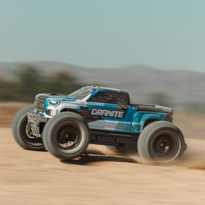 ARRMA # ARA4302V4T1 1/10 GRANITE 223S DSC 4X4 RTR Brushless Monster Truck, Blue ARRMA # ARA4302V4T1 1/10 GRANITE 223S DSC 4X4 RTR Brushless Monster Truck, Blue