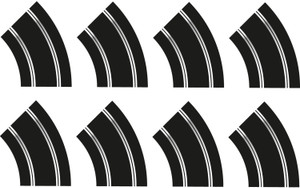 Scalextric #C8196 R2 Curves (x8) Track Extension Pack Scalextric #C8196 R2 Curves (x8) Track Extension Pack