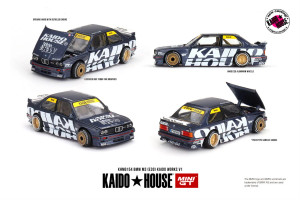 Mini GT #MGTKHM00154 1/64 Mini GT x Kaido★House 1/64 BMW M3 (E30) Kaido Works V1