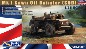 Gecko Models #35GM0028 1/35 Mk.I Sawn Off Daimler (SOD)