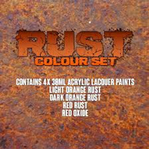 SMS #SET25 Rust Colour Set-4 Pack