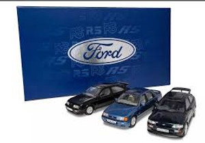 Corgi Diecast #CW00001  1/43 Ford RS Cosworth Diecast Fast Fords Collection 3 Pack Corgi Diecast #CW00001  1/43 Ford RS Cosworth Diecast Fast Fords Collection 3 Pack