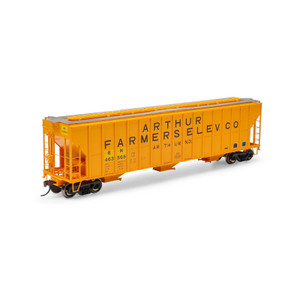 Athearn  # ATH-1319 HO FMC 4700 Covered Hopper, BN 'Ex-AFEX' #463565