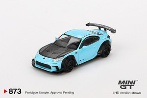 Mini GT #MGT00873 1/64 Toyota GR86 LB★Nation Baby Blue