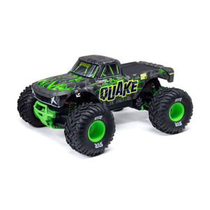 ARRMA #ARA3537T2 1/10 QUAKE 223S DSC 2WD RTR Brushless Monster Truck, Green ARRMA #ARA3537T2 1/10 QUAKE 223S DSC 2WD RTR Brushless Monster Truck, Green