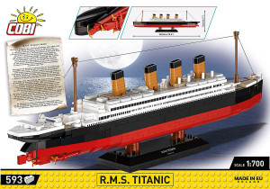 Cobi #1680 R.M.S Titanic 593 pce Cobi #1680 R.M.S Titanic 593 pce