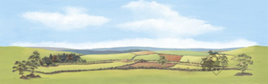 Peco #SK012 Country Landscape Background (Large 228mm x 737mm) Peco #SK012 Country Landscape Background (Large 228mm x 737mm)