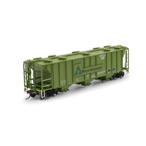 Athearn Genesis # ATHG-1275 HO PS-2 2893 3-Bay Covered Hopper, WTCX # 088