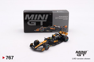 Mini GT #MGT767 1/64McLaren MCL60 #4 Lando Norris 2023 F1 2023 Japanese GP 2nd Place