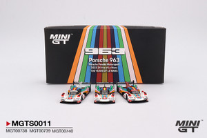 Mini GT #MGTS0011 1/64 Porsche 963 Porsche Penske Motorsport 2023 24 Hrs of Le Mans Limited Edition 3000 Sets Mini GT #MGTS0011 1/64 Porsche 963 Porsche Penske Motorsport 2023 24 Hrs of Le Mans Limited Edition 3000 Sets