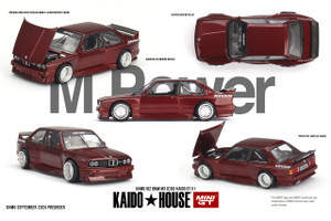 Mini GT #MGTKHMG162 1/64 BMW M3 (E30) Kaido GT V1