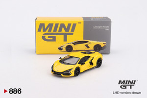 Mini GT #MGT886 1/64 Lamborghini Revuelto Giallo