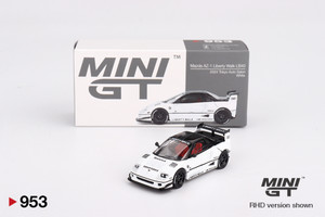 Mini GT #MGT953 1/64 Mazda AZ-1 Liberty Walk LB40 White 2024 Tokyo Auto Salon