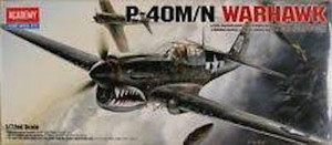Academy #12465 1/72 The Fighter of World War ll P-40M/N