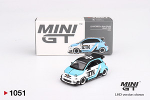 Mini GT #MGT01051 1/64 Abarth 595 LB-WORKS x Abas Works IZTK