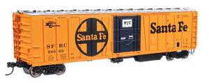 Walthers #910-3777 50' AAR Mechanical Refrigerator Car - Ready-to-Run -- Santa Fe #56669