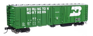 Walthers #910-3778 50' AAR Mechanical Refrigerator Car - Ready-to-Run -- Burlington Northern #747076