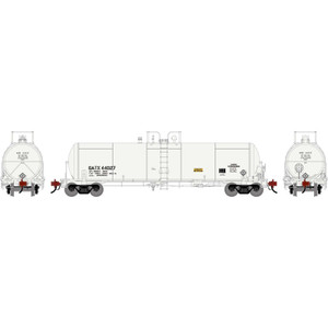 Athearn Genesis # ATHG-1304 HO GATC 20K Gallon Tank Car, GATX White #44027