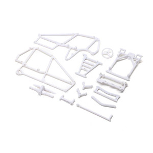 Losi #LOS2409 Cage Set, White: 22S Sprint