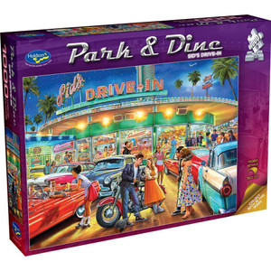 Holdson #77764 Park & Drive - Sids Drive-In Puzzle 1000pc