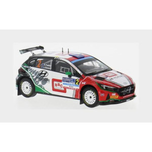 IXO #RAM952A 1/43 1:43 IXO Hyundai I20 #Rally2 Team Brc Racing #2 Winner Rally Serras De Fafe 2023 Hayden Paddon John Kennard