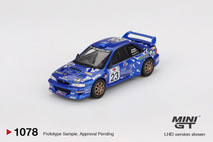 Mini GT #MGT01078 1/64 Subaru Impreza WRC99 #23 2000 Acropolis Rally