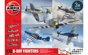 Airfix #A50192 1/72 D-Day Fighters Gift Set