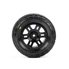 Proline #PRO1034510 Pro-Line Menace Front/Rear Street Tires (Mounted 12mm Black