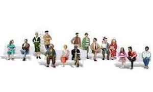 Scenic Accents # A1908 HO Sixteen Passengers