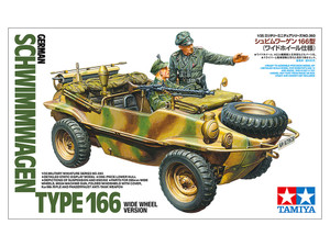 Tamiya #35393 1/35 SCALE GERMAN SCHWIMMWAGEN TYPE 166 (WIDE WHEEL VERSION)