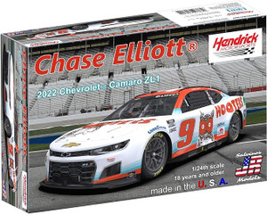 Salvinos JR Models #HMC2022CEH 1/24 NASCAR 2022 Camaro ZL1 Hendrick Motorsports Chase Elliot Footers