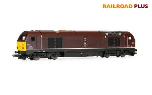 Hornby #R30323 OO RailRoad Plus DB, Class 67, Bo-Bo, 67005 'Queen's Messenger' - Era 10