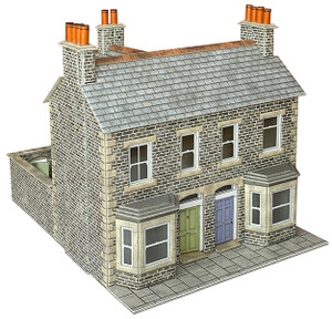 Metcalfe #PO301 00/HO Scale Terraced Houses – Stone