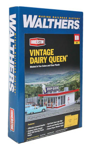 Walthers Cornerstone #933-3484 HO Vintage Dairy Queen(R