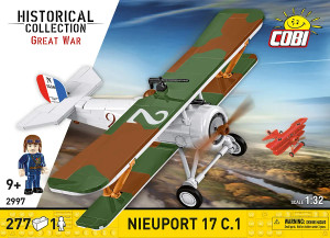 COBI #2997 1/32 Nieuport 17 C.1-277pce