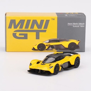 Mini GT #MGT00744-L 1/64 ASTON MARTIN VALKYRIE SUNBURST YELLOW