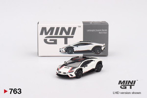 Mini GT #MGT00763-R 1/64 Lamborghini Huracan Sterrato Bianco Asopo