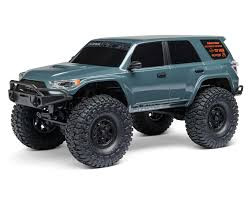 Axial #AXI-2035T2 SCX24 1:24 Toyota 4Runner 4x4 RTR Brushed Rock Crawler (Battery & Charger Included), Gray